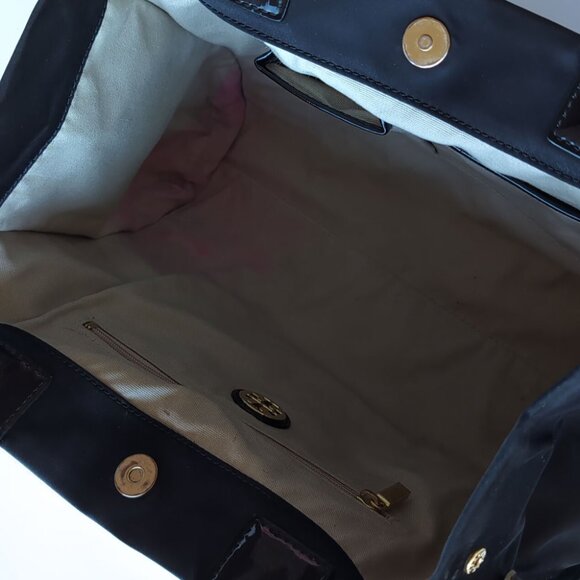 Tory Burch Bag Black Nylon 'Ella' Tote Small - Picture 10 of 13